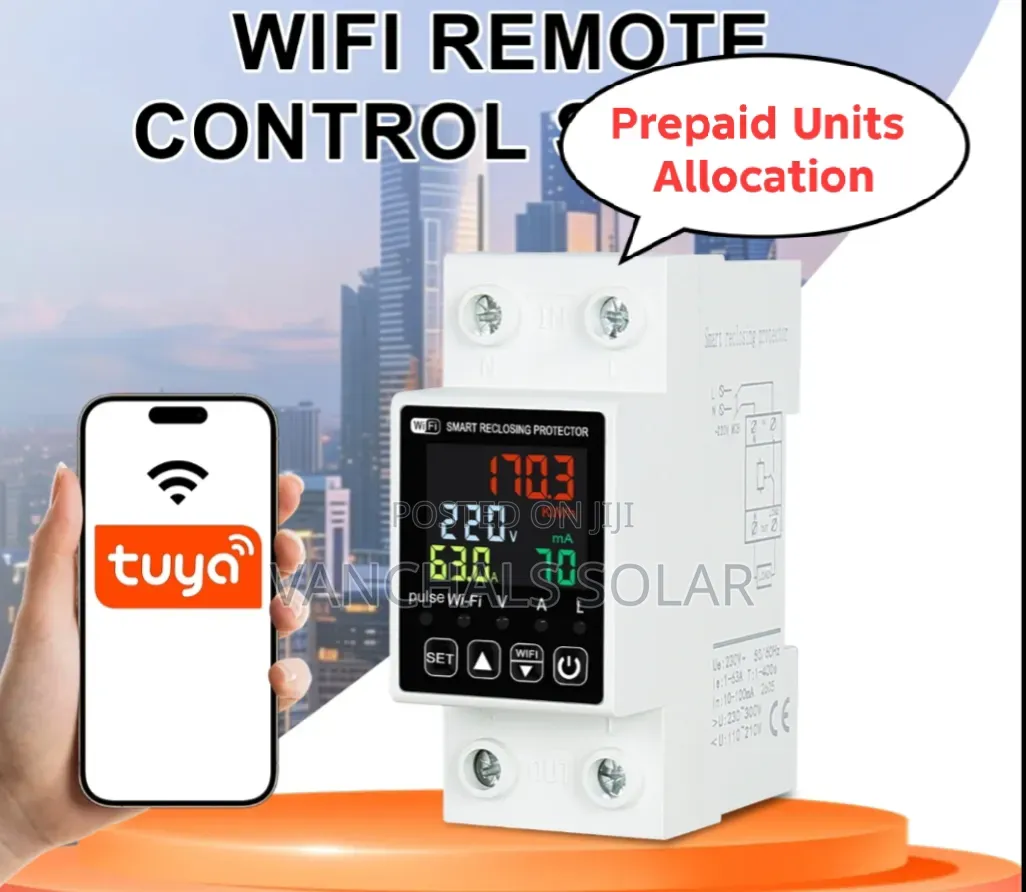 Smart Wifi Check Meter Unit Reader for Prepaid Unit Allocation