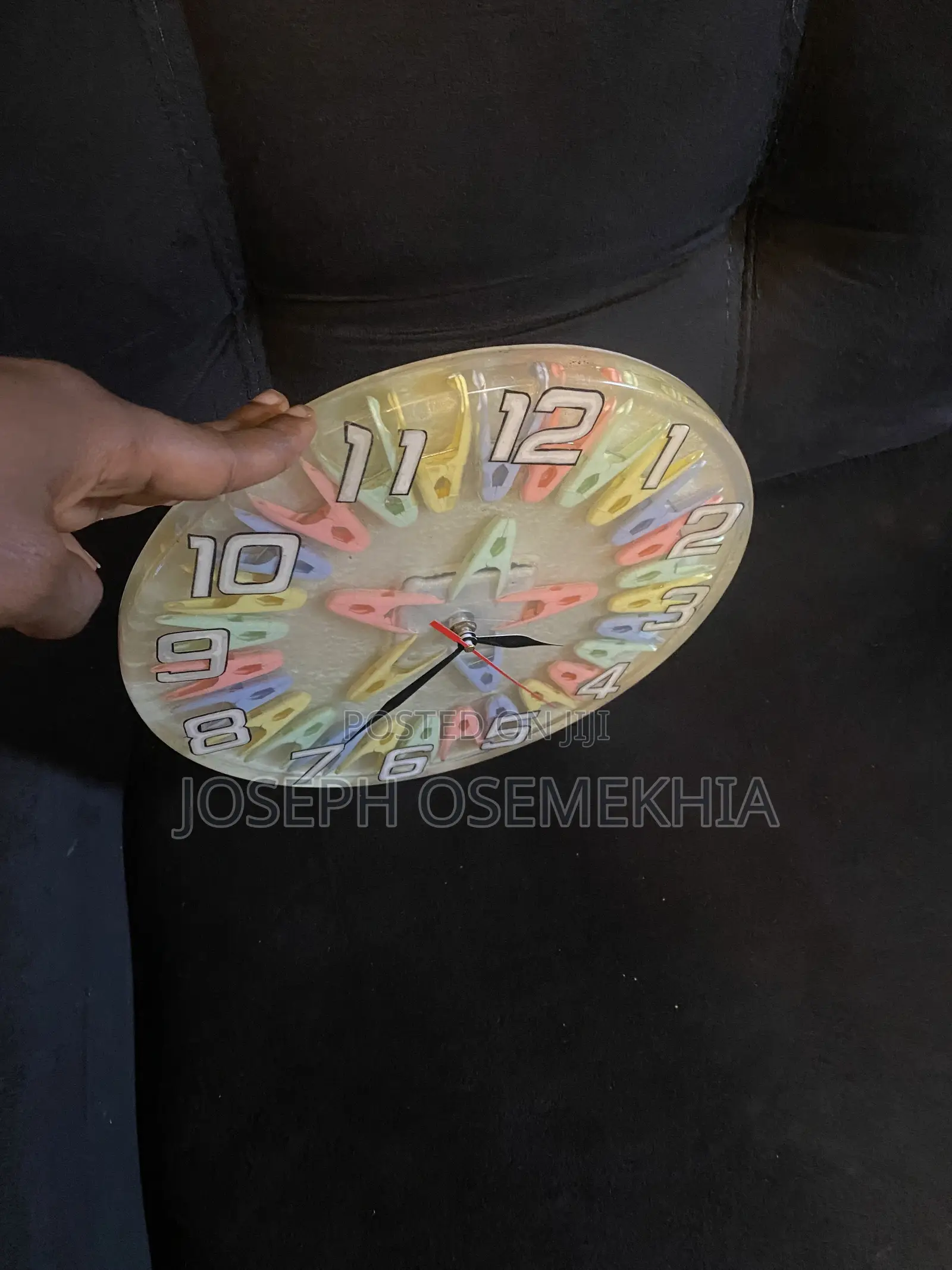 Epoxy Resin Wall Clock
