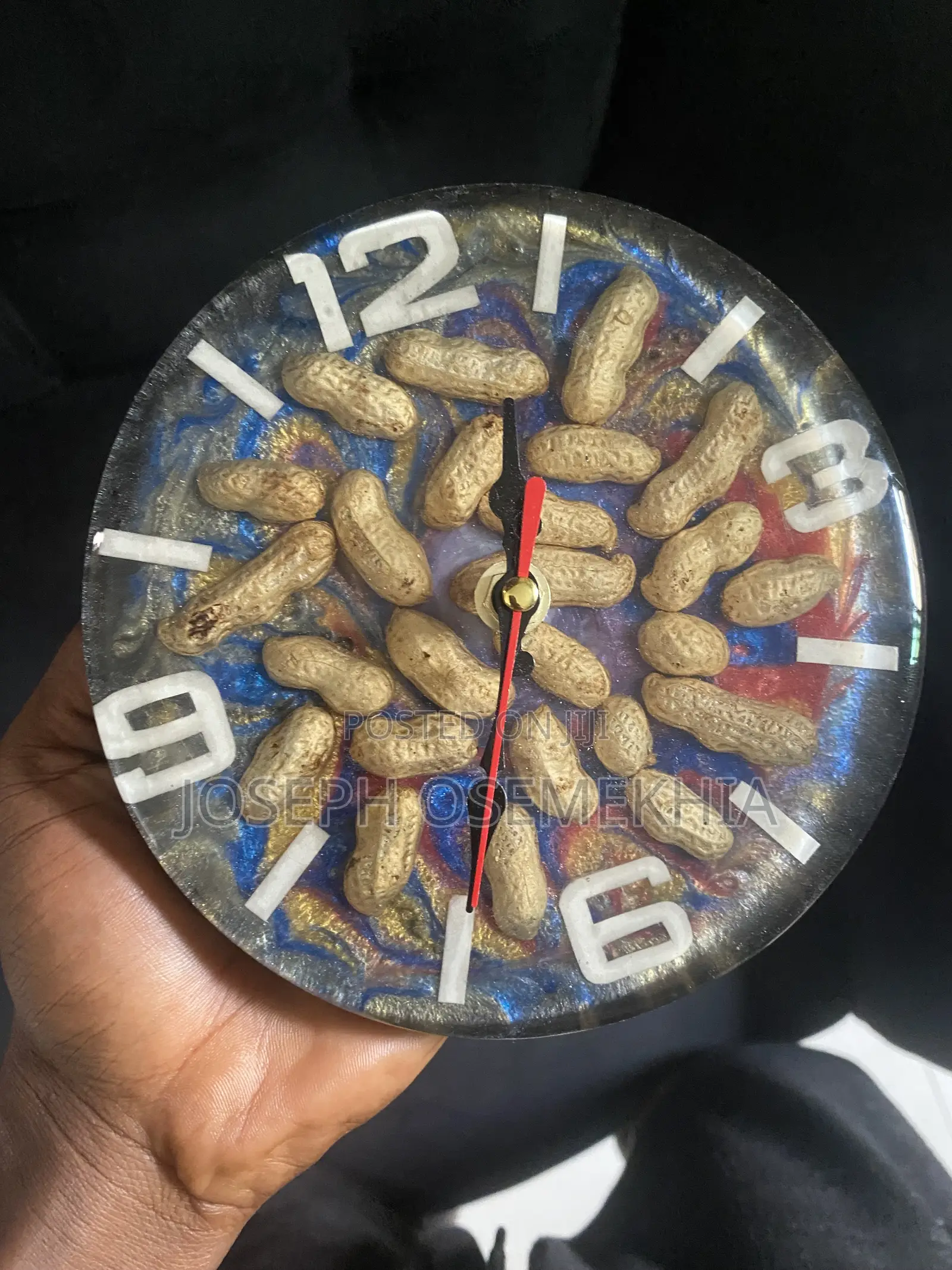 Epoxy Resin Wall Clock