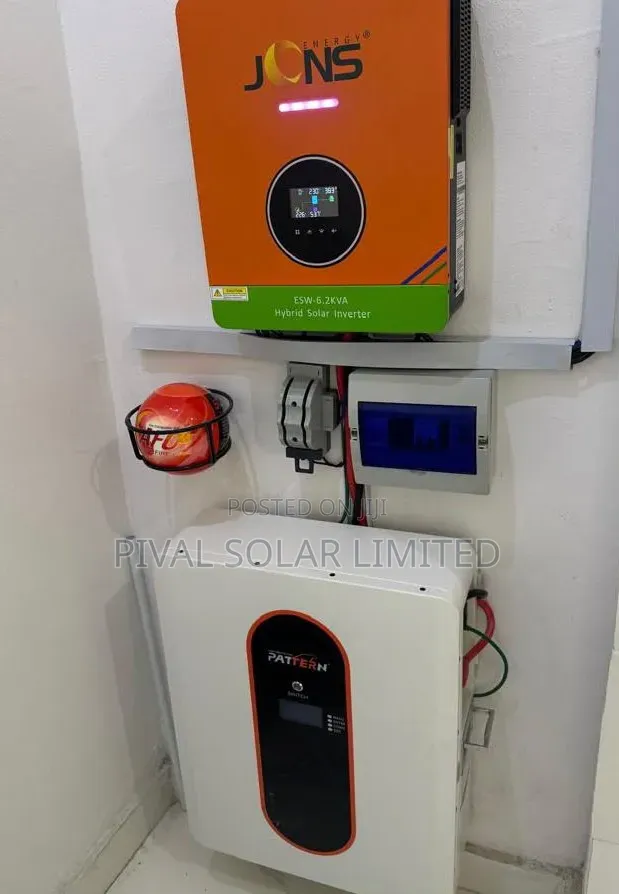 6.5kvax 5kwh Complete Solar Set Up