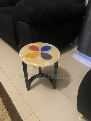 Epoxy Resin Side Table
