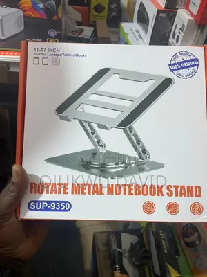 Carbon Steel Laptop and Tablet Stand