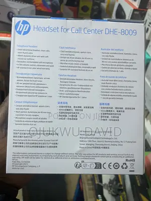 Hp Dhe-8009 Stereo Headphone With Noise Cancelling