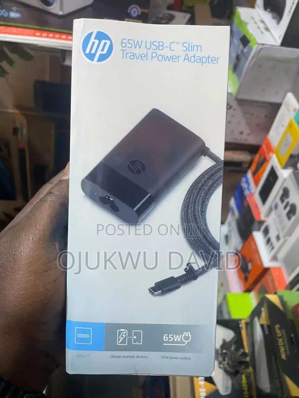 Original Hp 65w Usb-C Type-C Charger