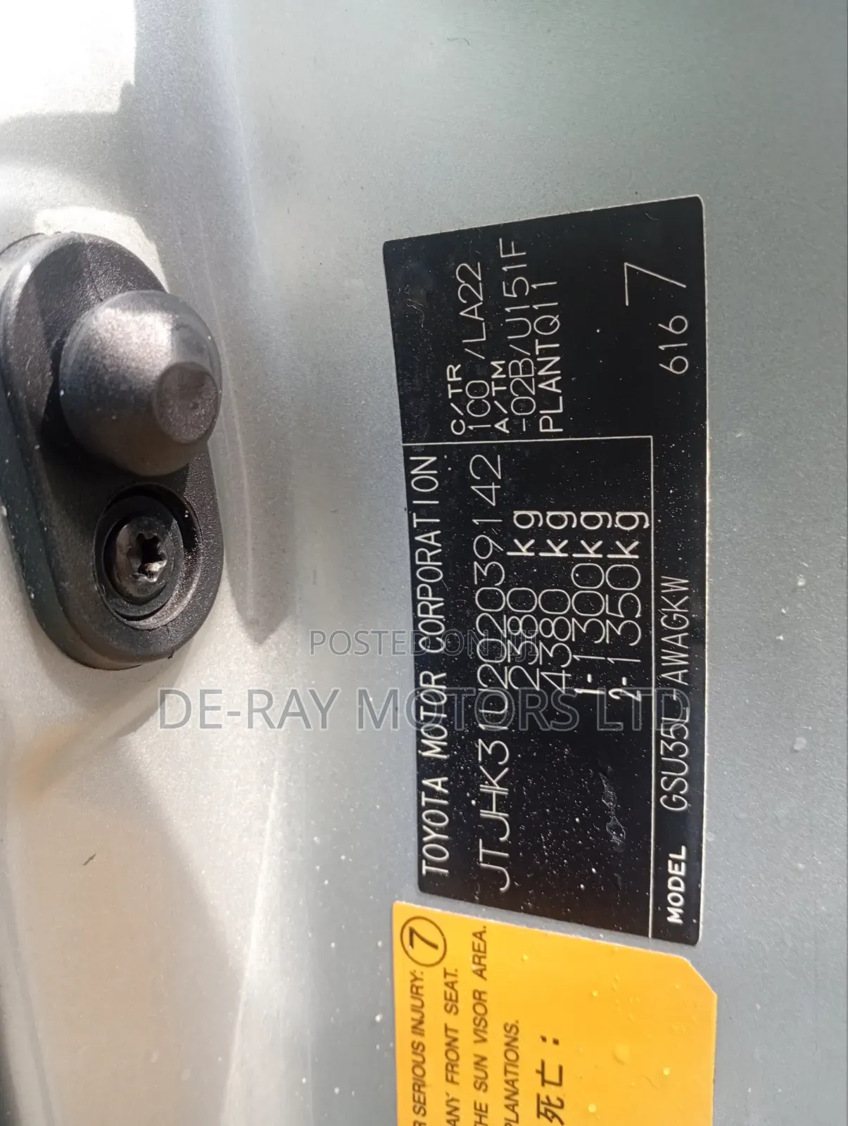 Lexus RX 2008 Silver