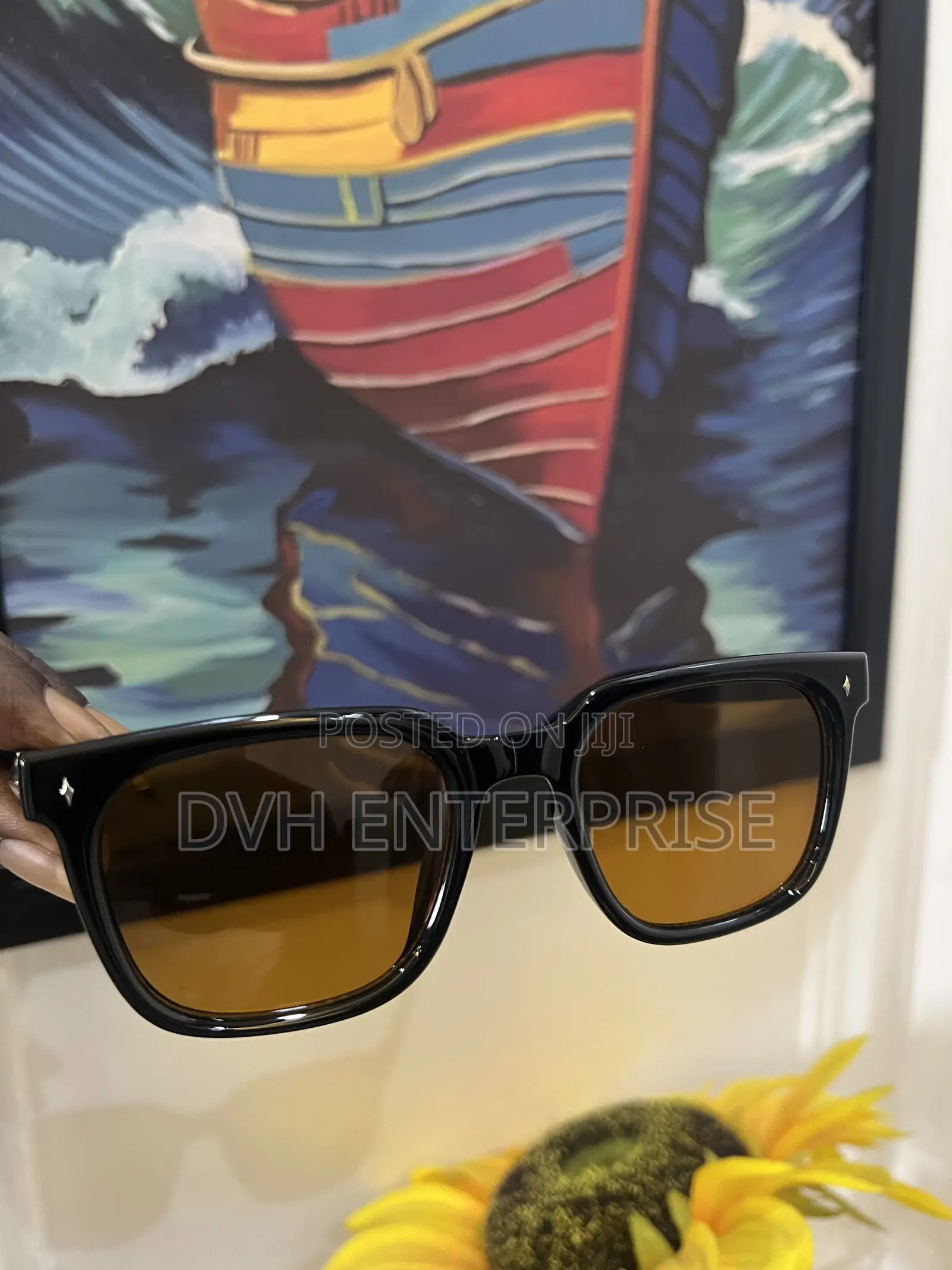 Black Uv 400 Sunglasses