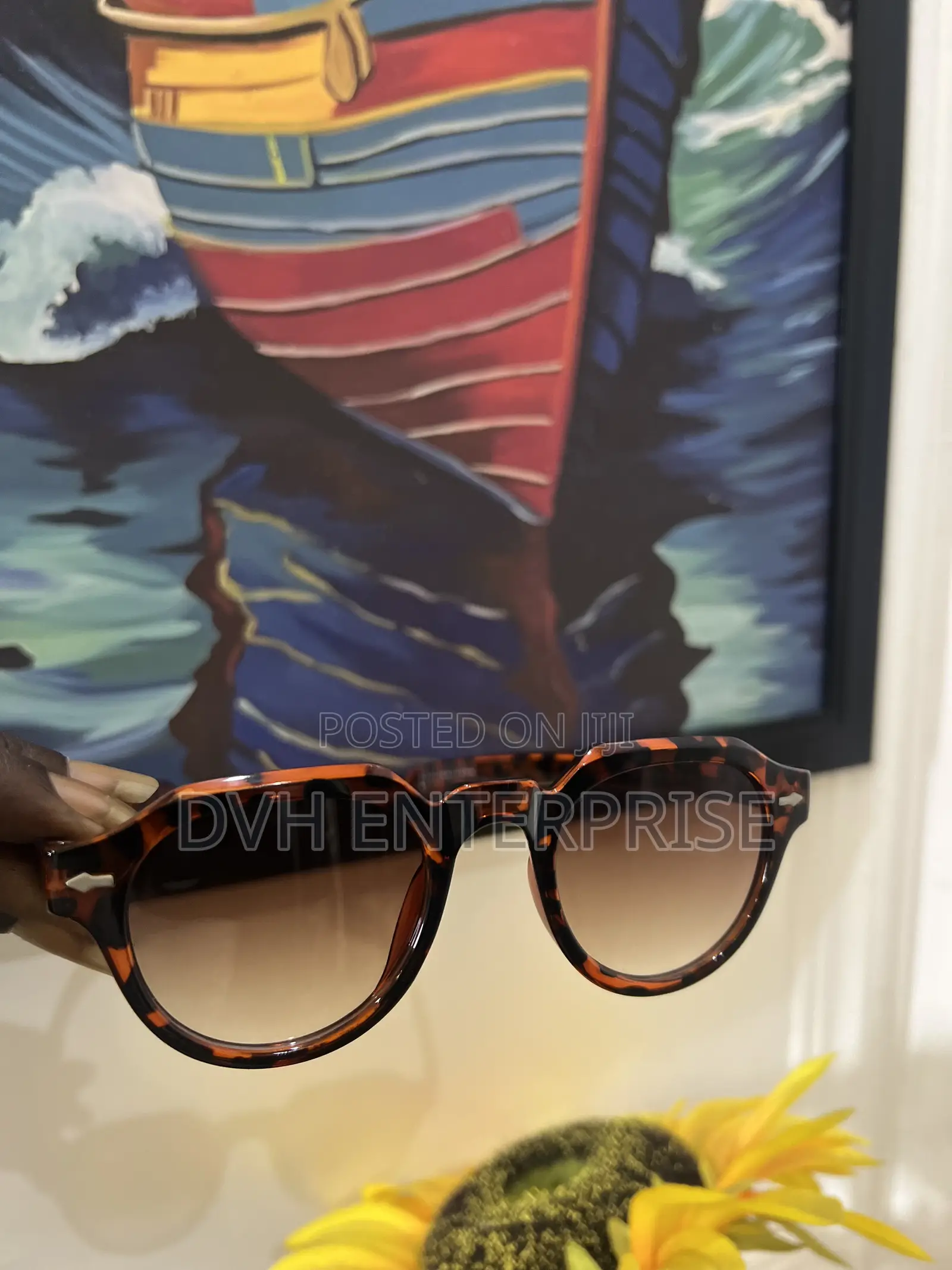 Leopard Print Sunglasses