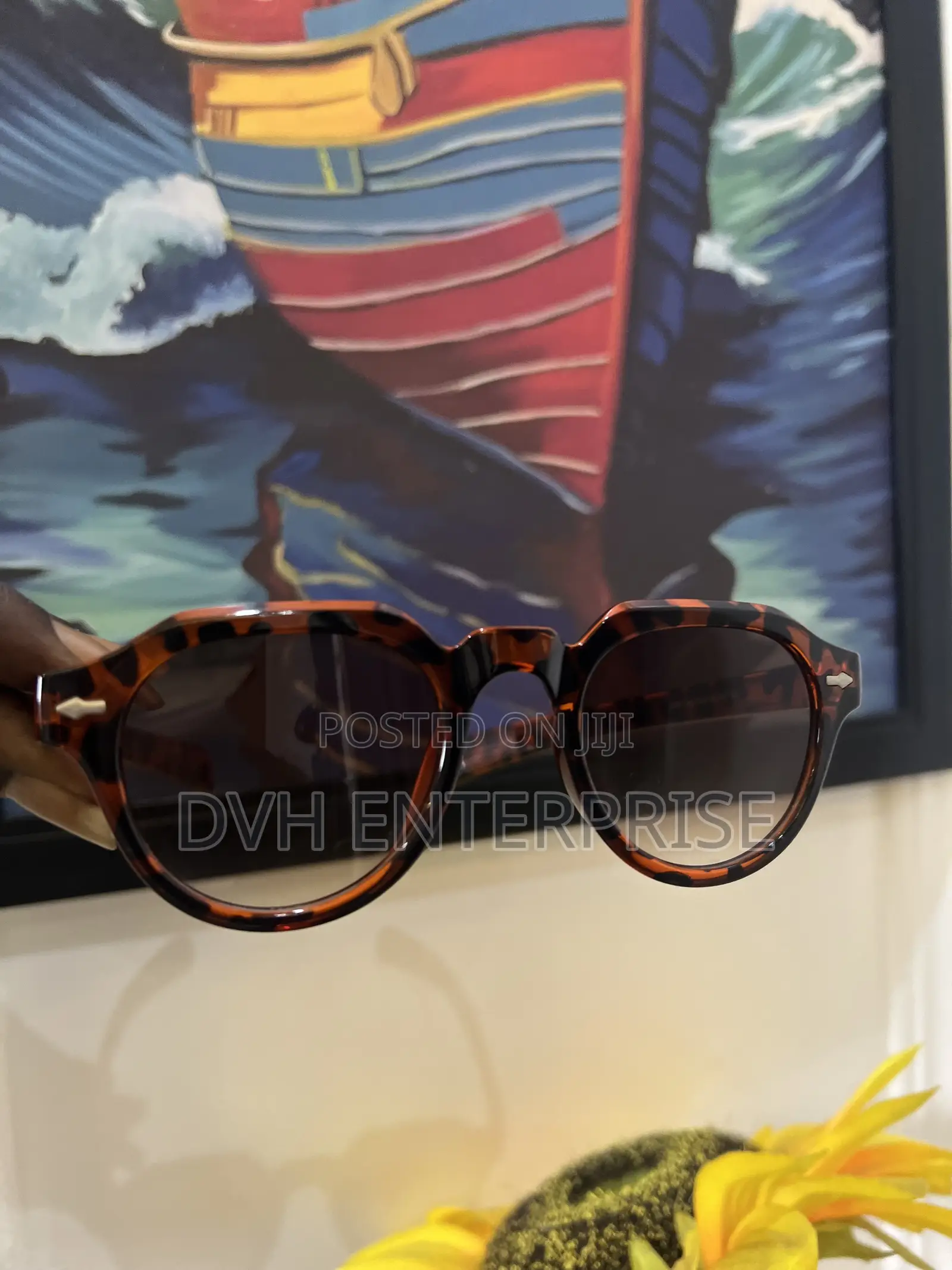 Leopard Print Sunglasses
