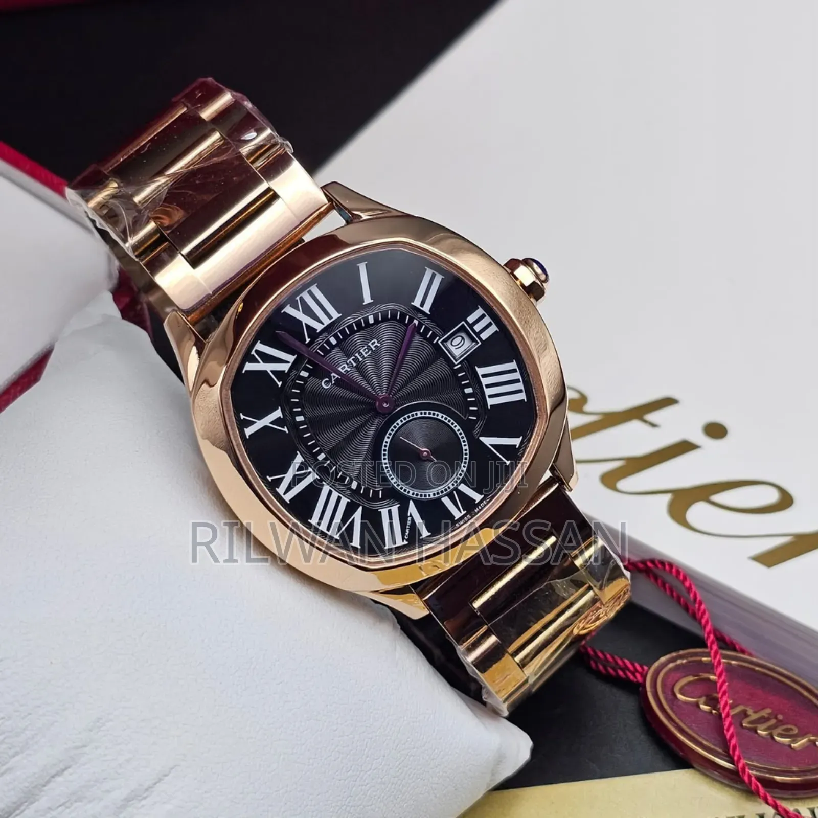 Authentic Cartier Chain Wrist Watch