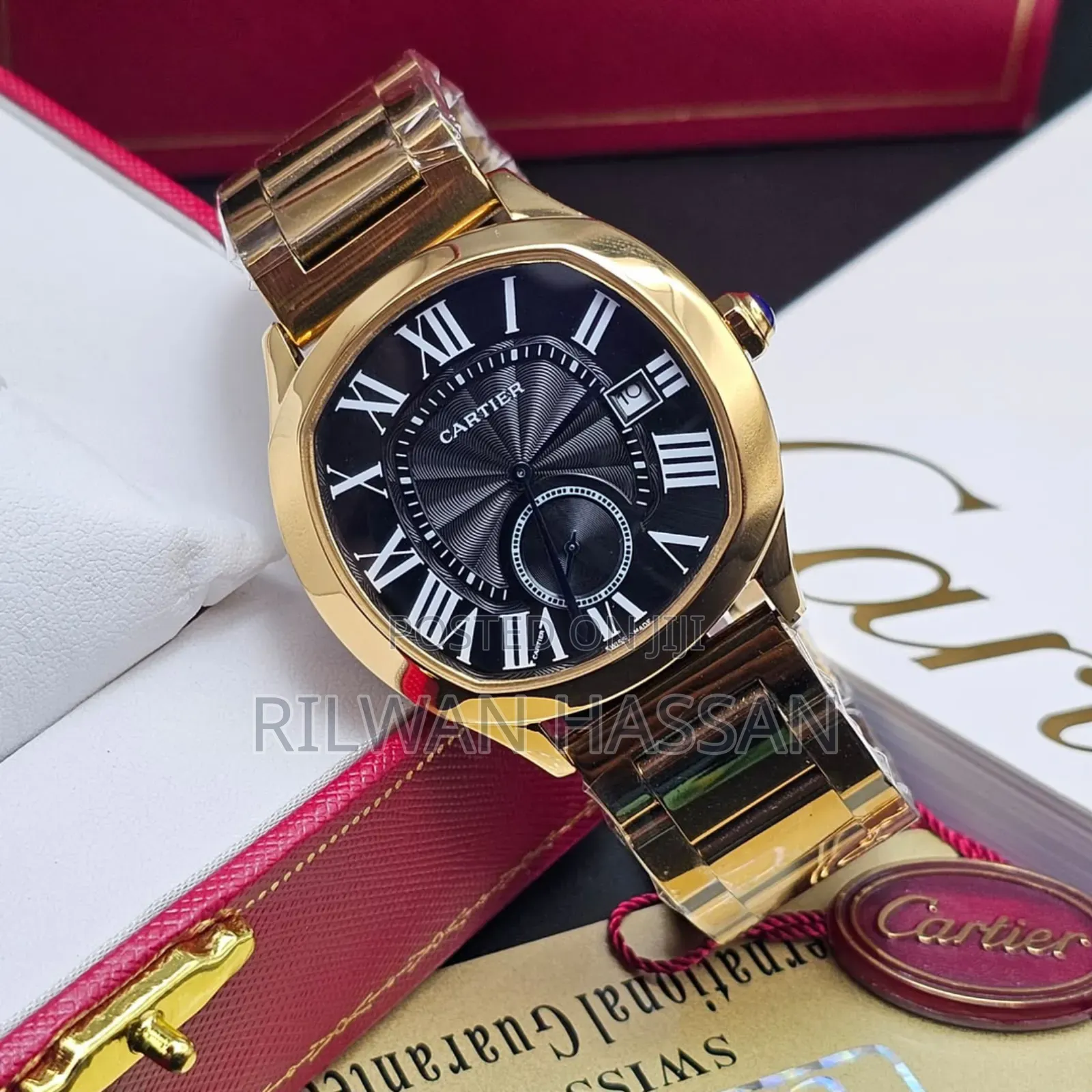 Authentic Cartier Chain Wrist Watch