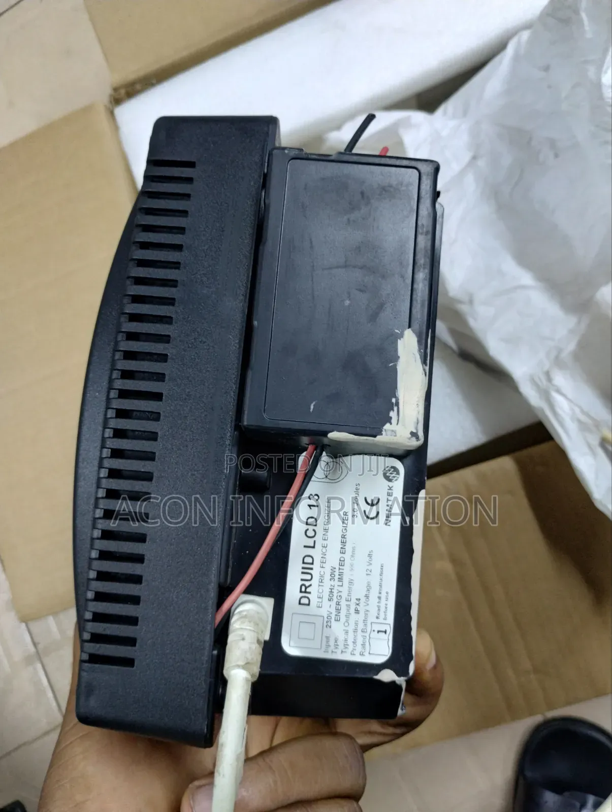 Used Wizord 4 Electric Fence Energizer