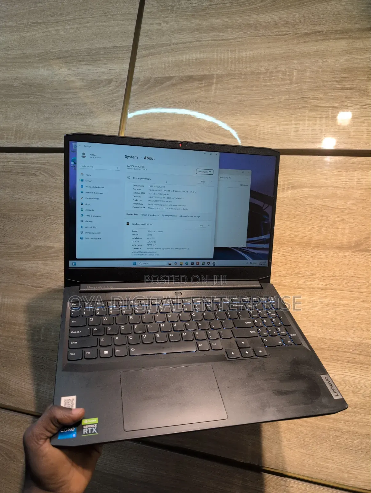 Laptop Lenovo Ideapad 3 8GB Intel Core i5 SSD 256GB