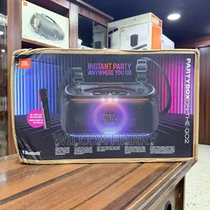 JBL Partybox on-the-Go 2 Bluetooth Speaker With Microphone