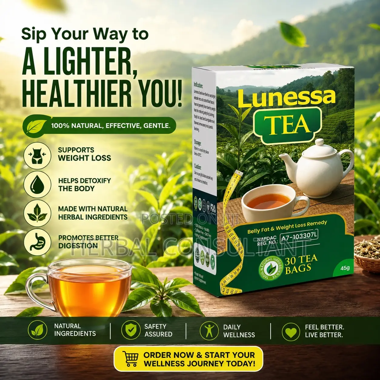 Lunessa Herbal Tea