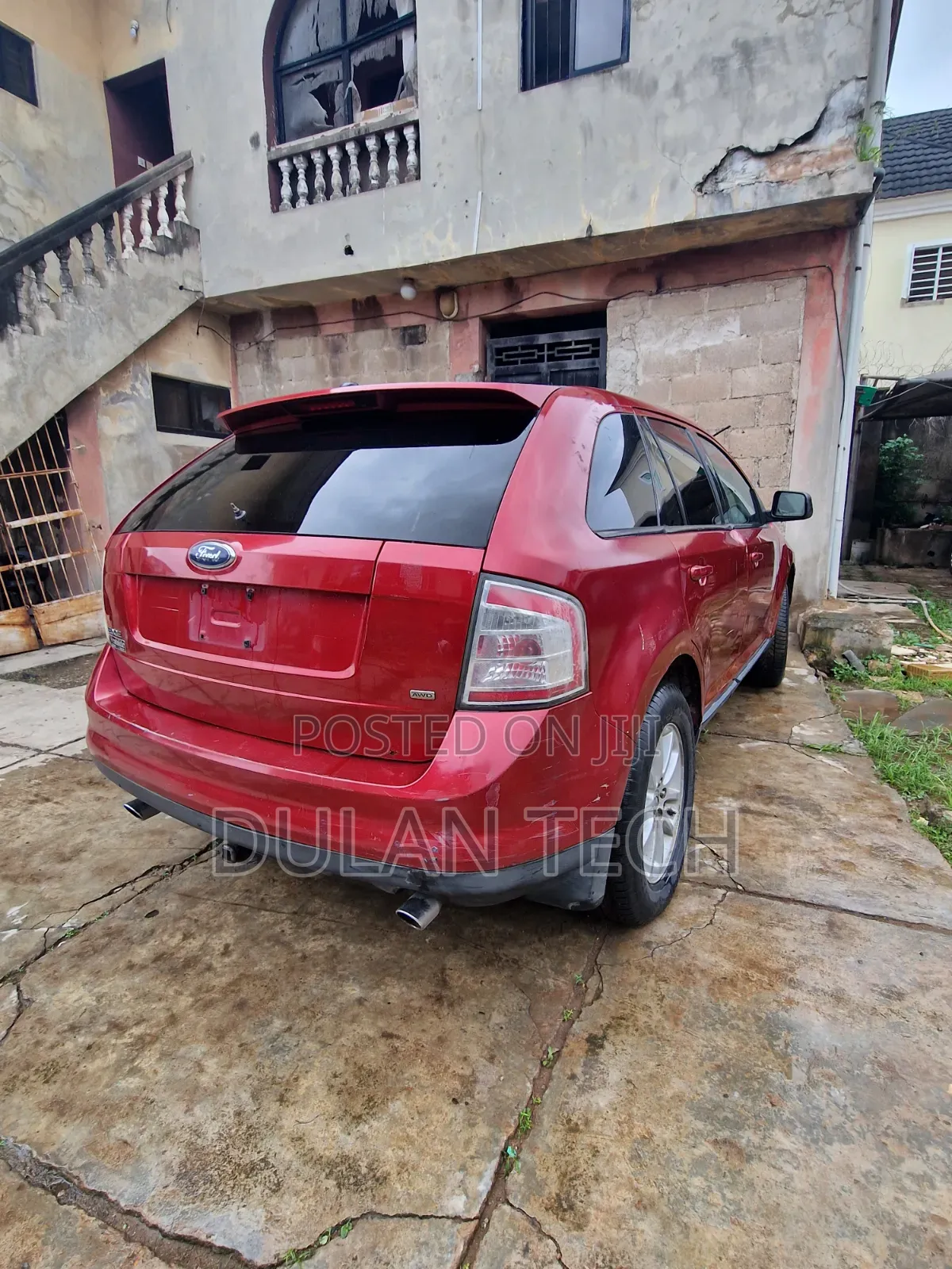 Ford Edge 2007 Red