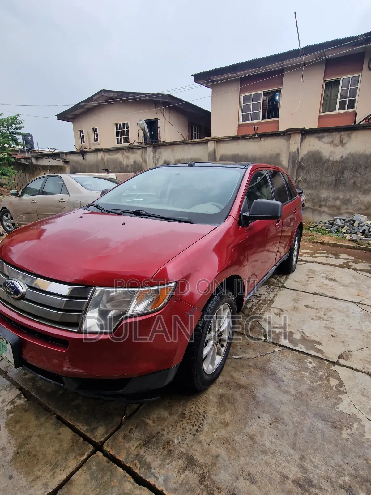 Ford Edge 2007 Red