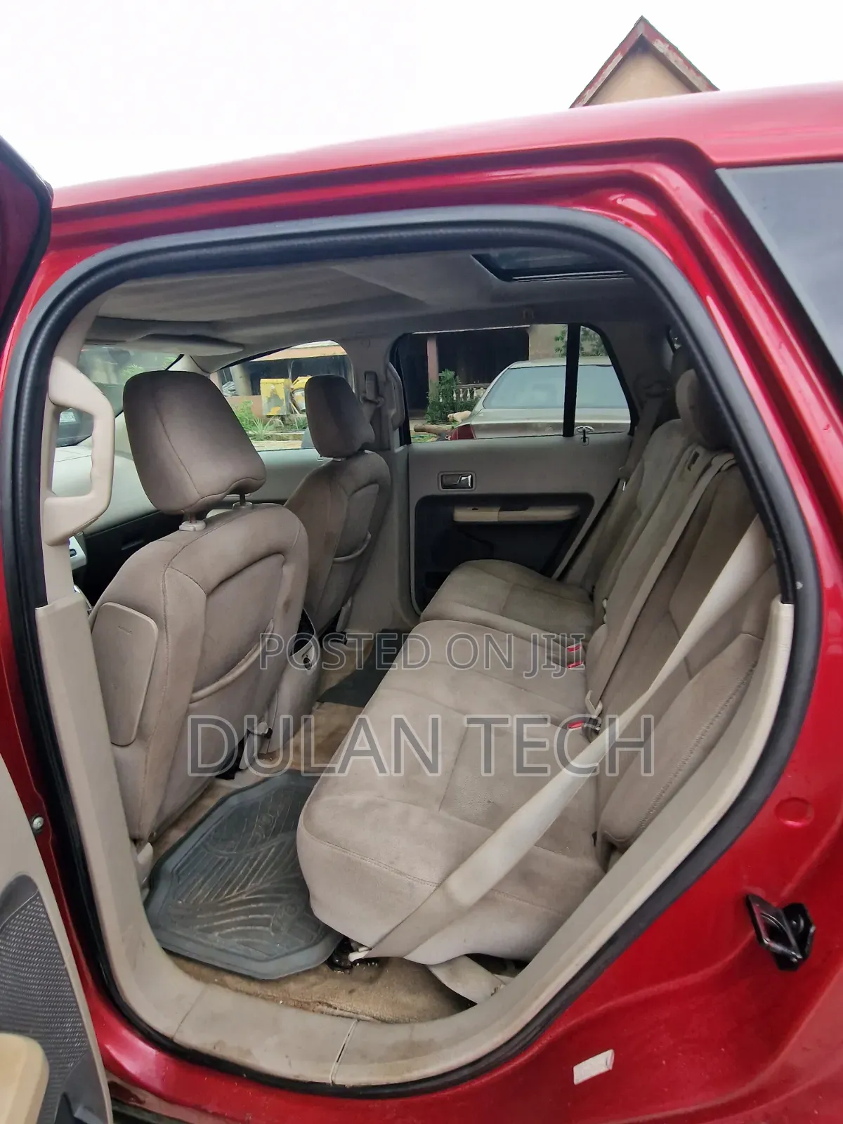 Ford Edge 2007 Red