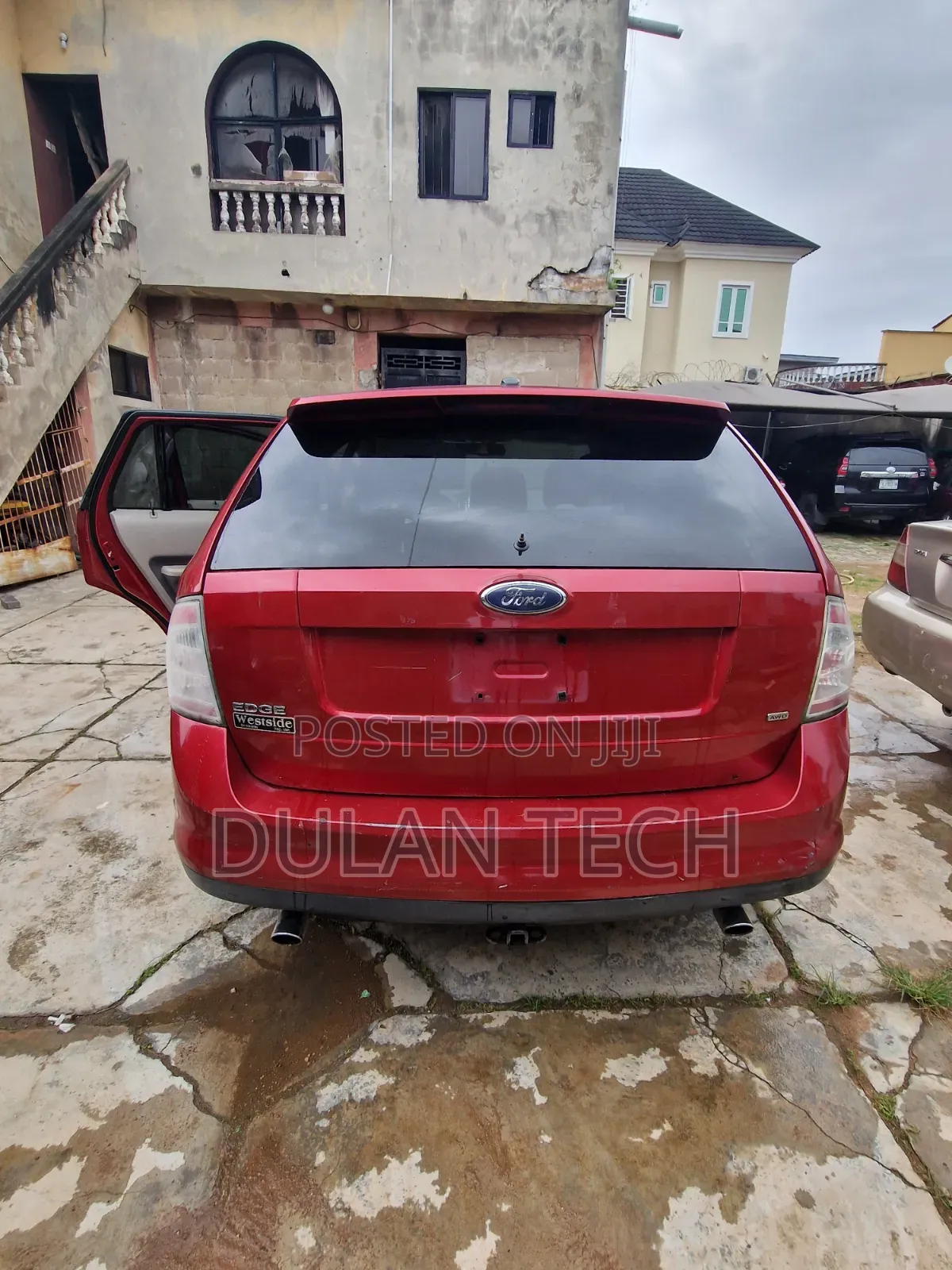 Ford Edge 2007 Red