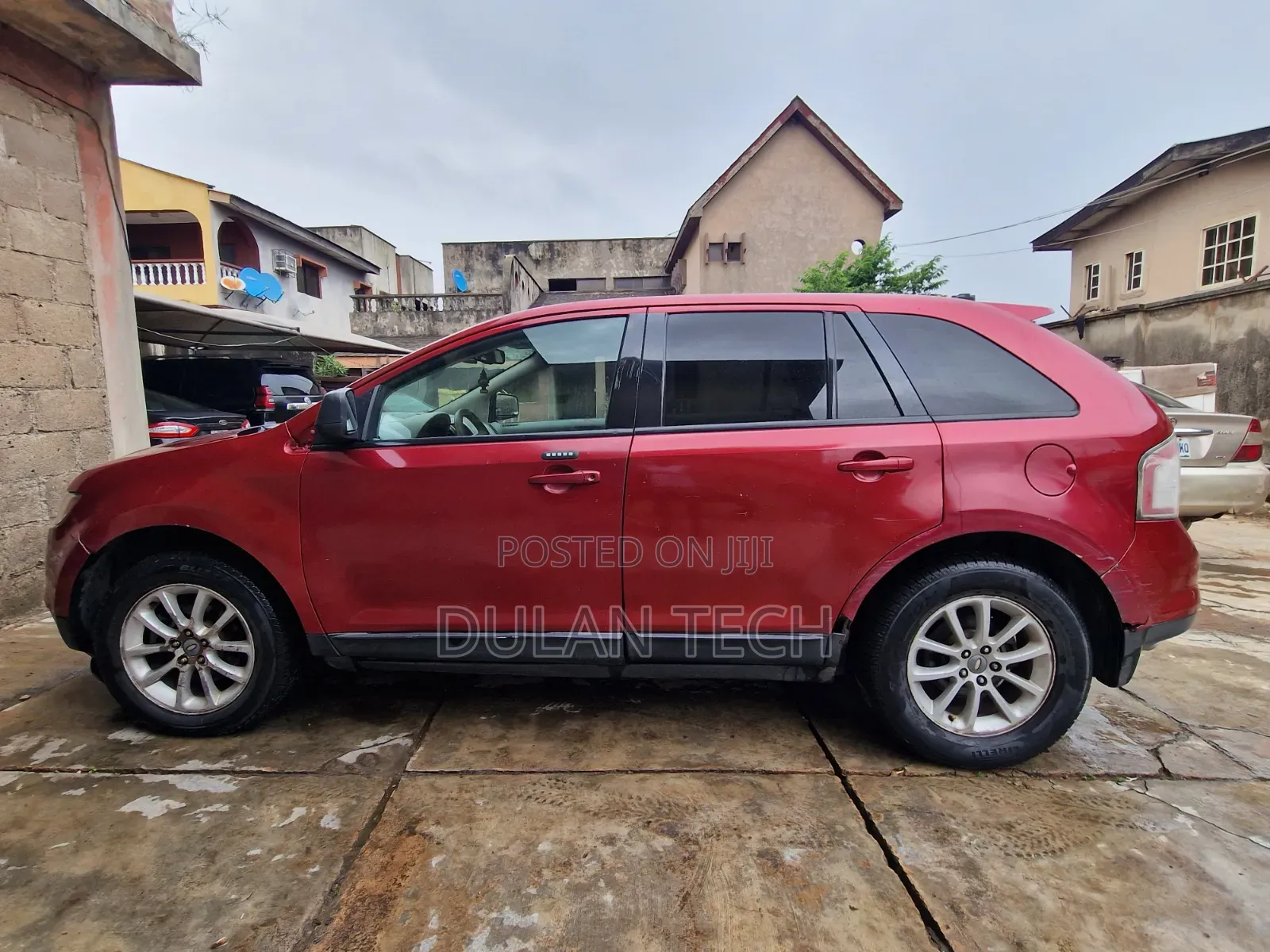 Ford Edge 2007 Red