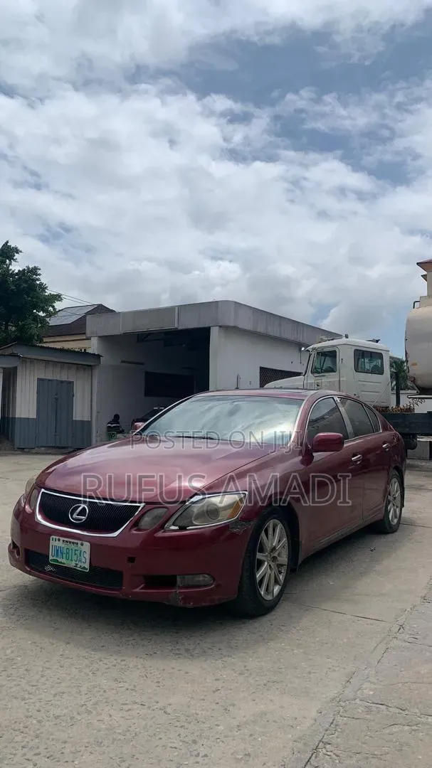 Lexus GS 2007 Red