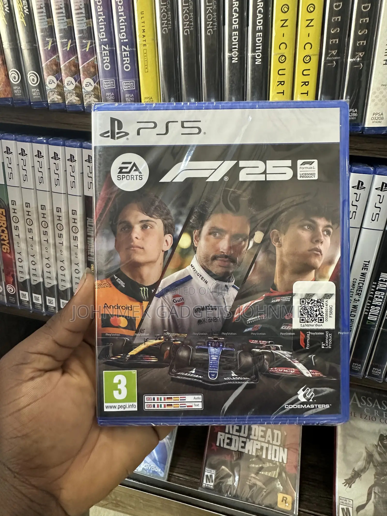 F1 25 Car Racing Game Disk