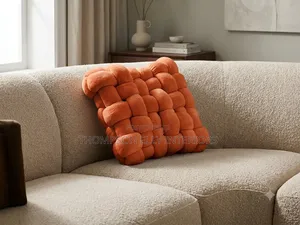 Luxury Knotted Throw Pillow