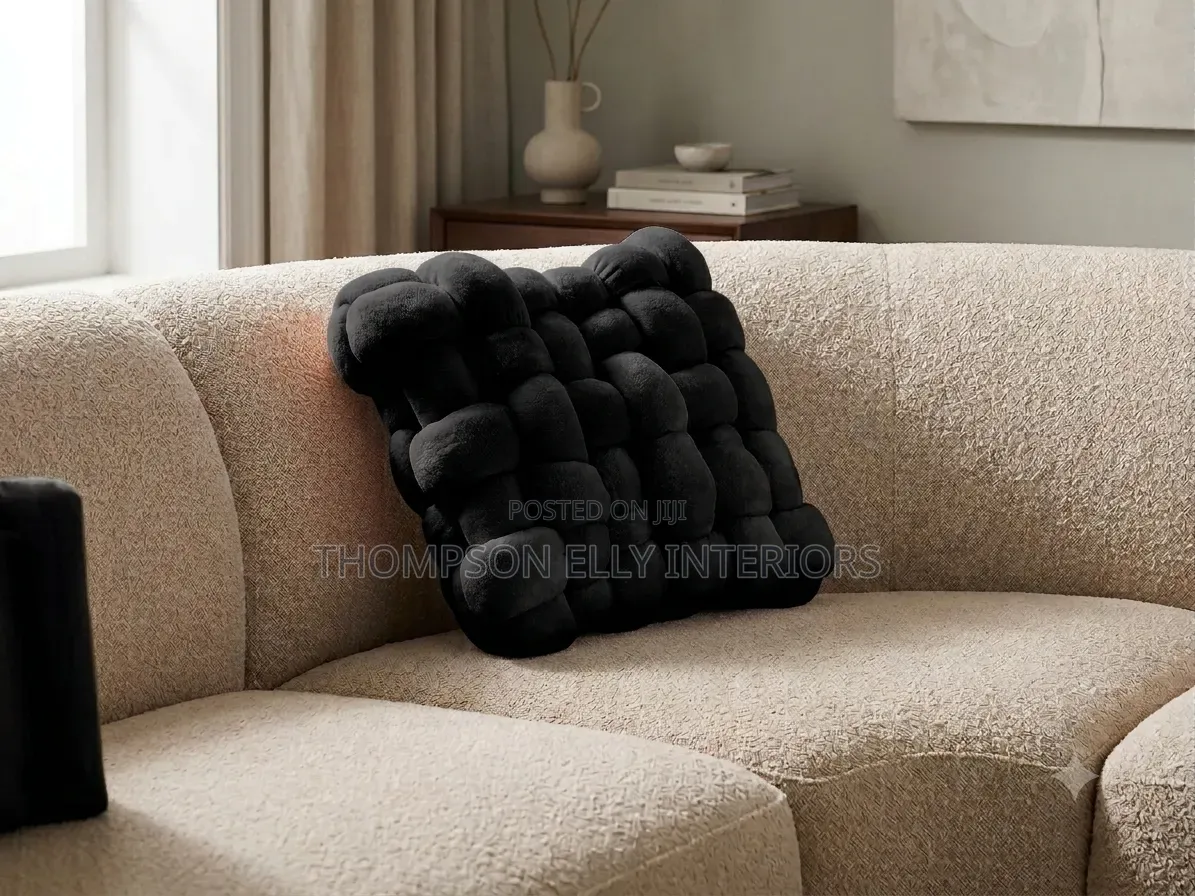 Luxury Knotted Throw Pillow