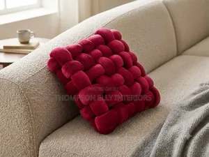 Luxury Knotted Throw Pillow