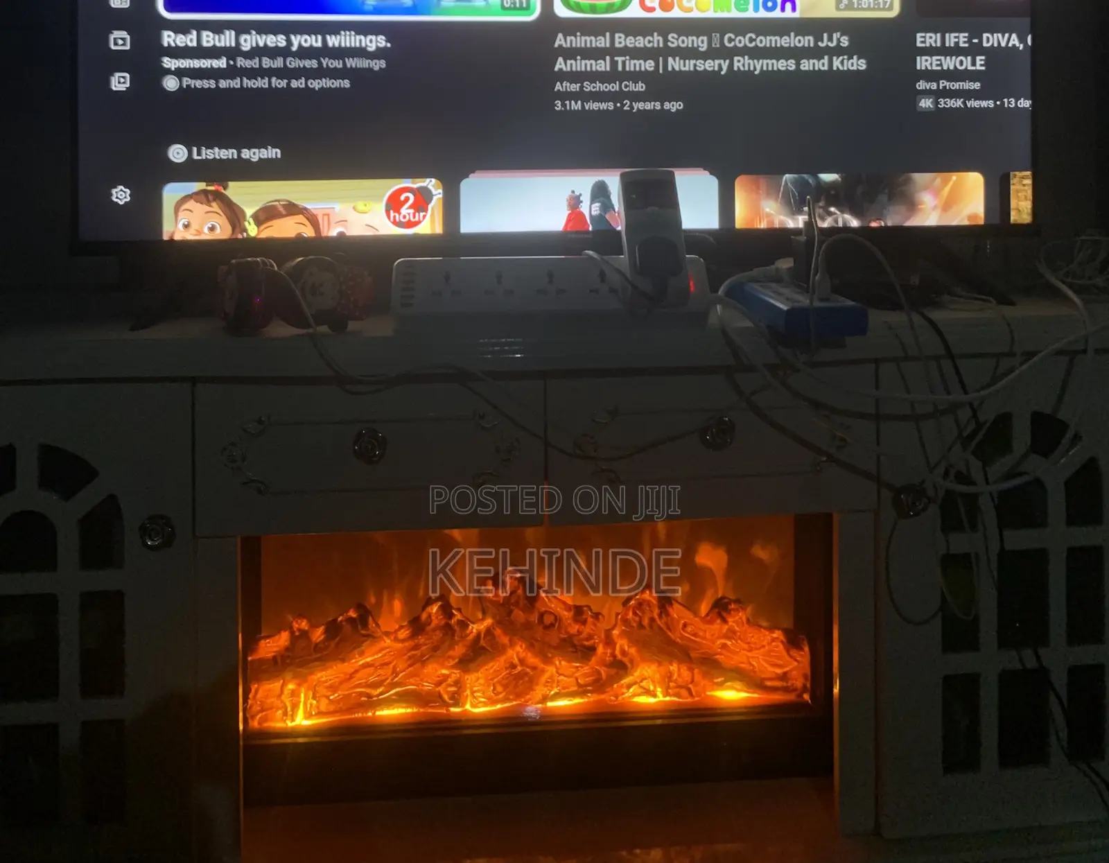 Television Fire Shelf