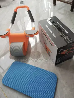 Rebound Ab Roller With Hand Rest