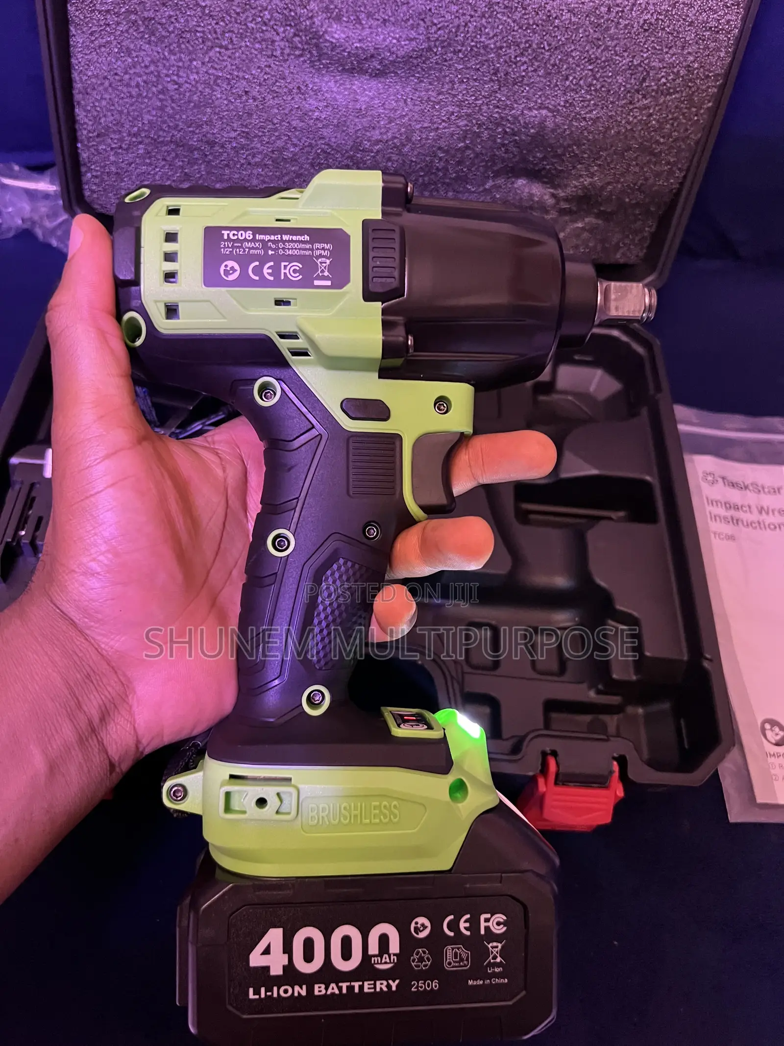 Taskstar Cordless Impact Wrench