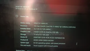 Laptop HP EliteBook 830 G8 16GB Intel Core i7 SSD 512GB