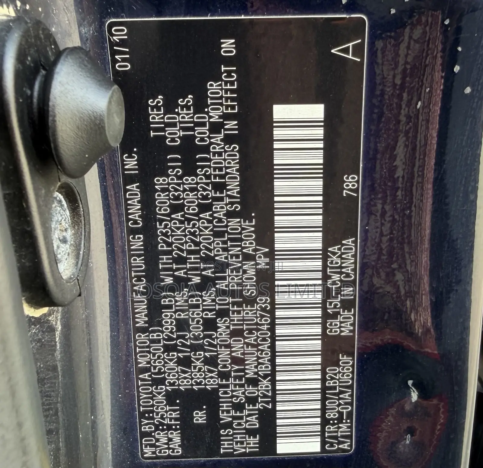 Lexus RX 350 2010 Blue