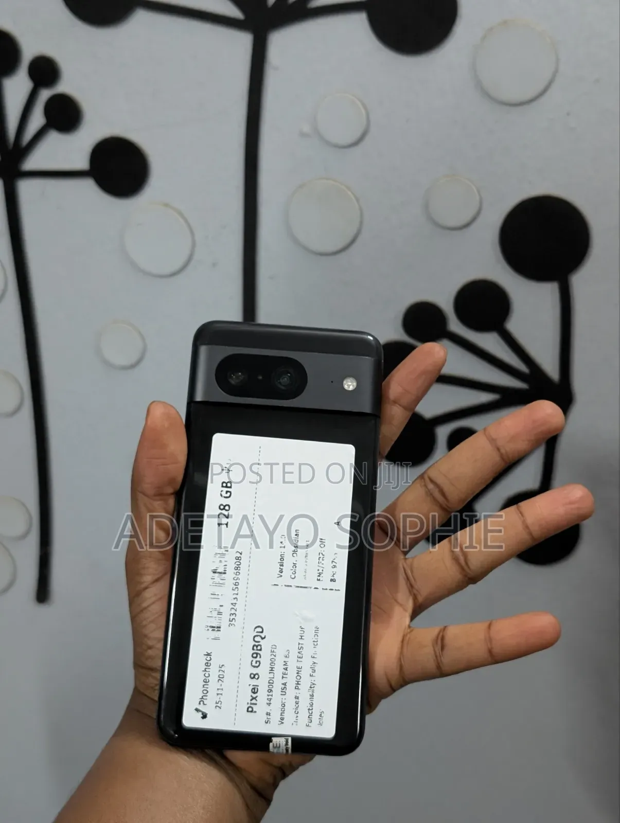 Google Pixel 8 128 GB Black