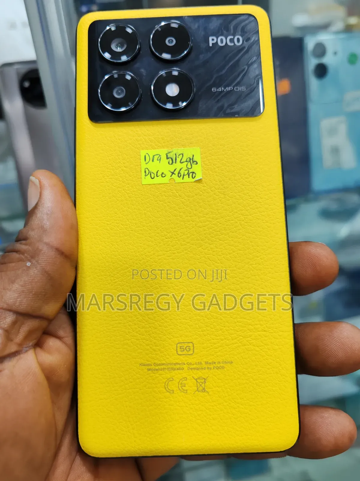 Xiaomi Poco X6 Pro 512 GB Yellow