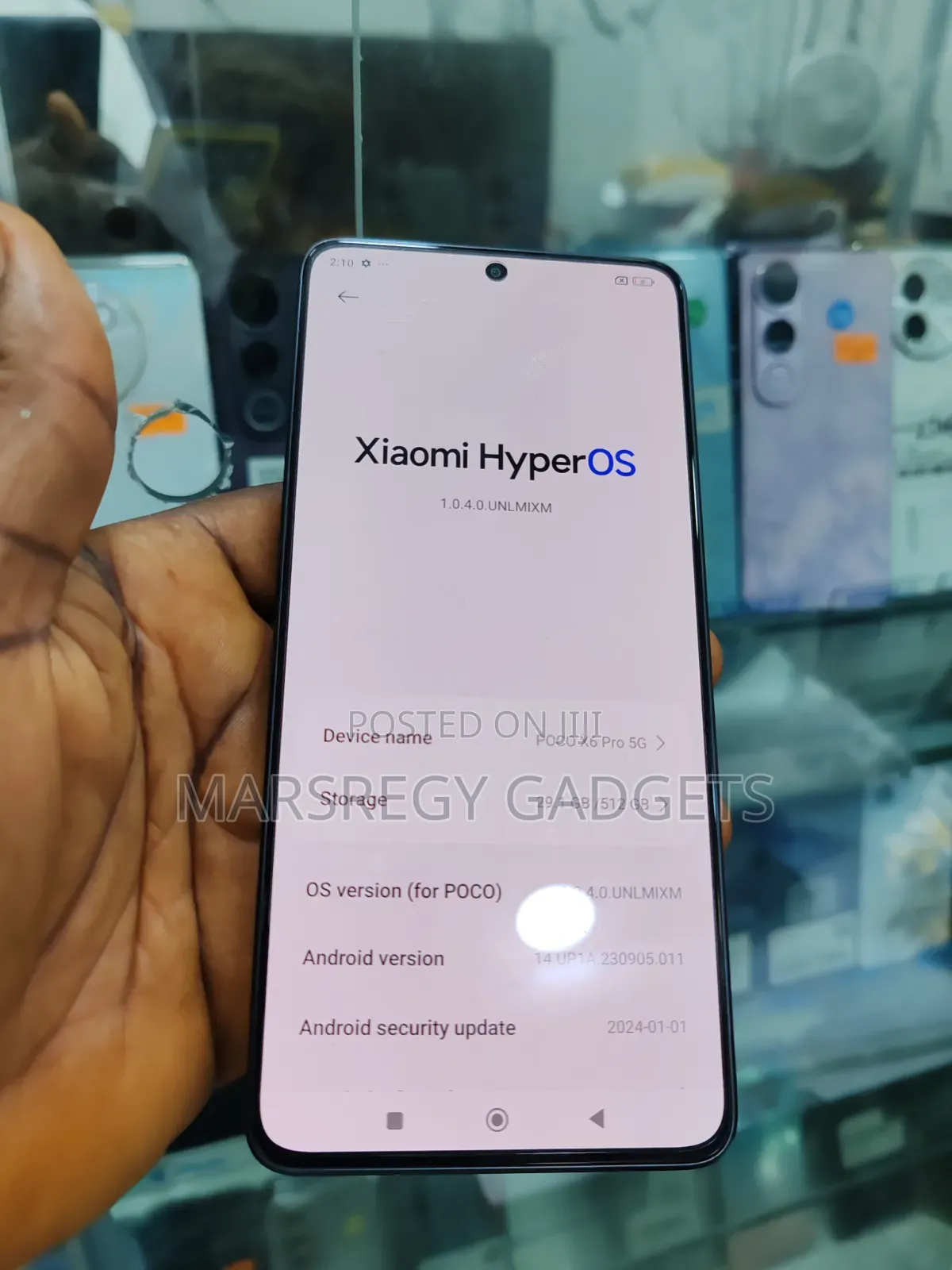 Xiaomi Poco X6 Pro 512 GB Yellow