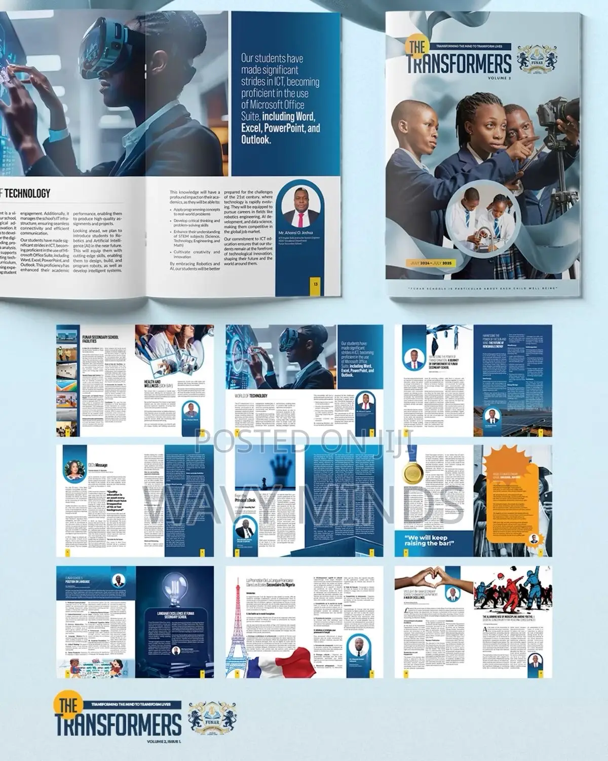 Magazine/Brochure/Report Design