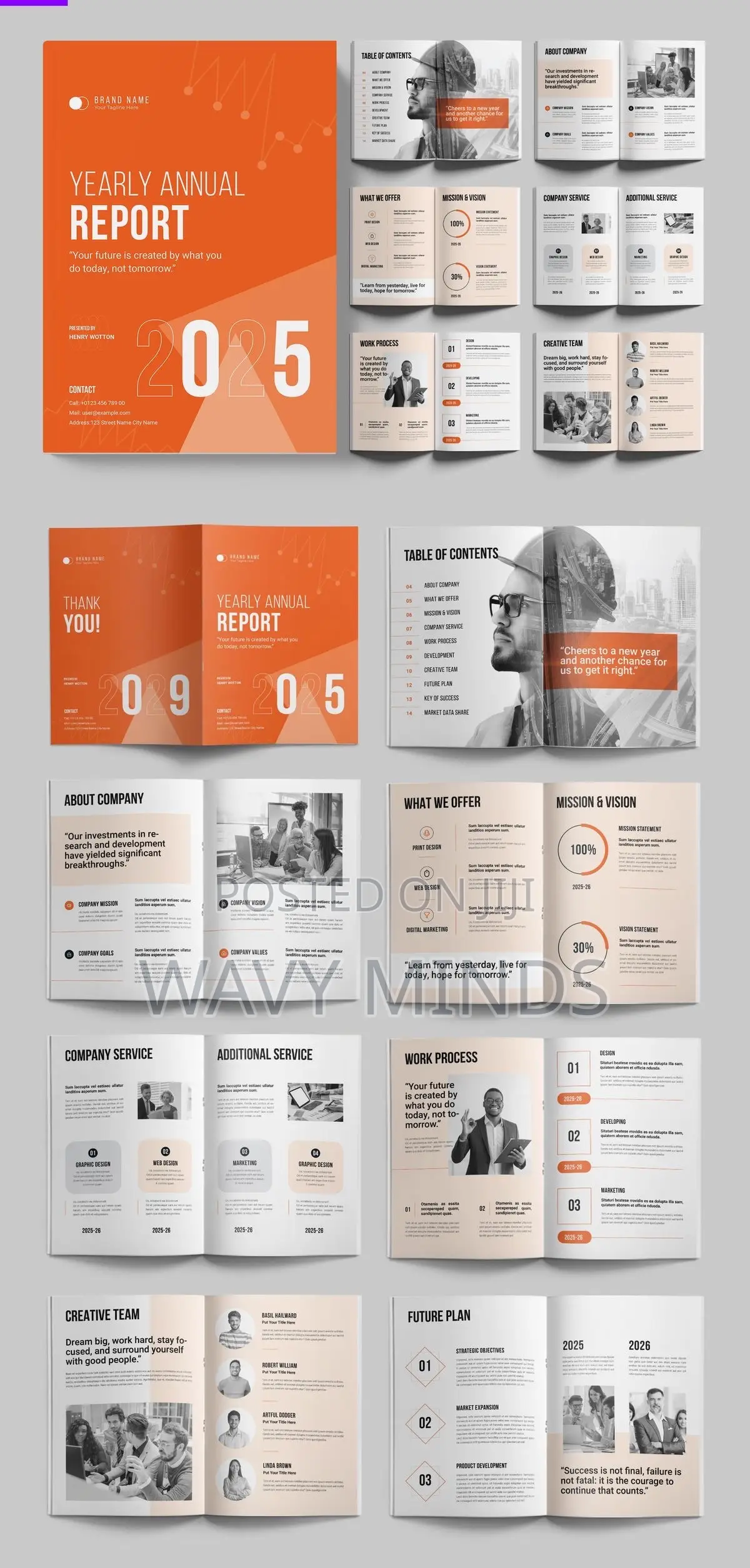Magazine/Brochure/Report Design