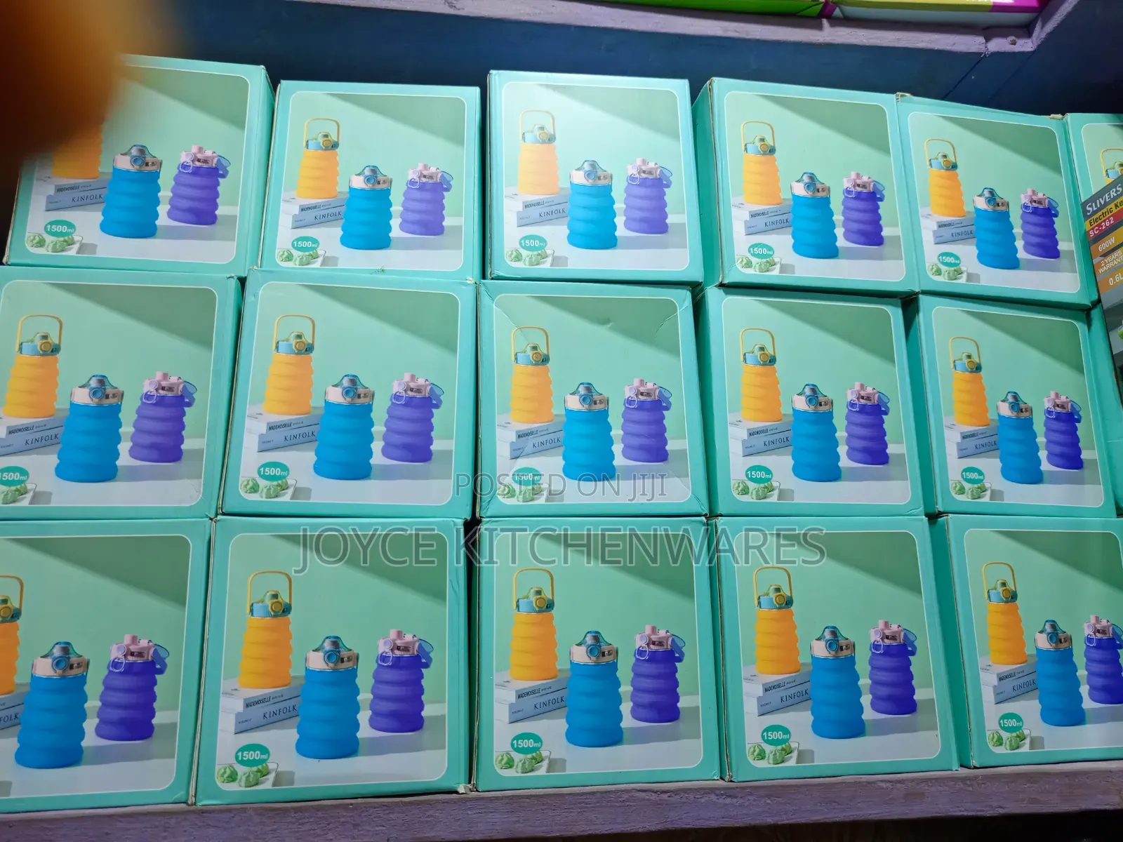 Silicone Foldable Water Bottle