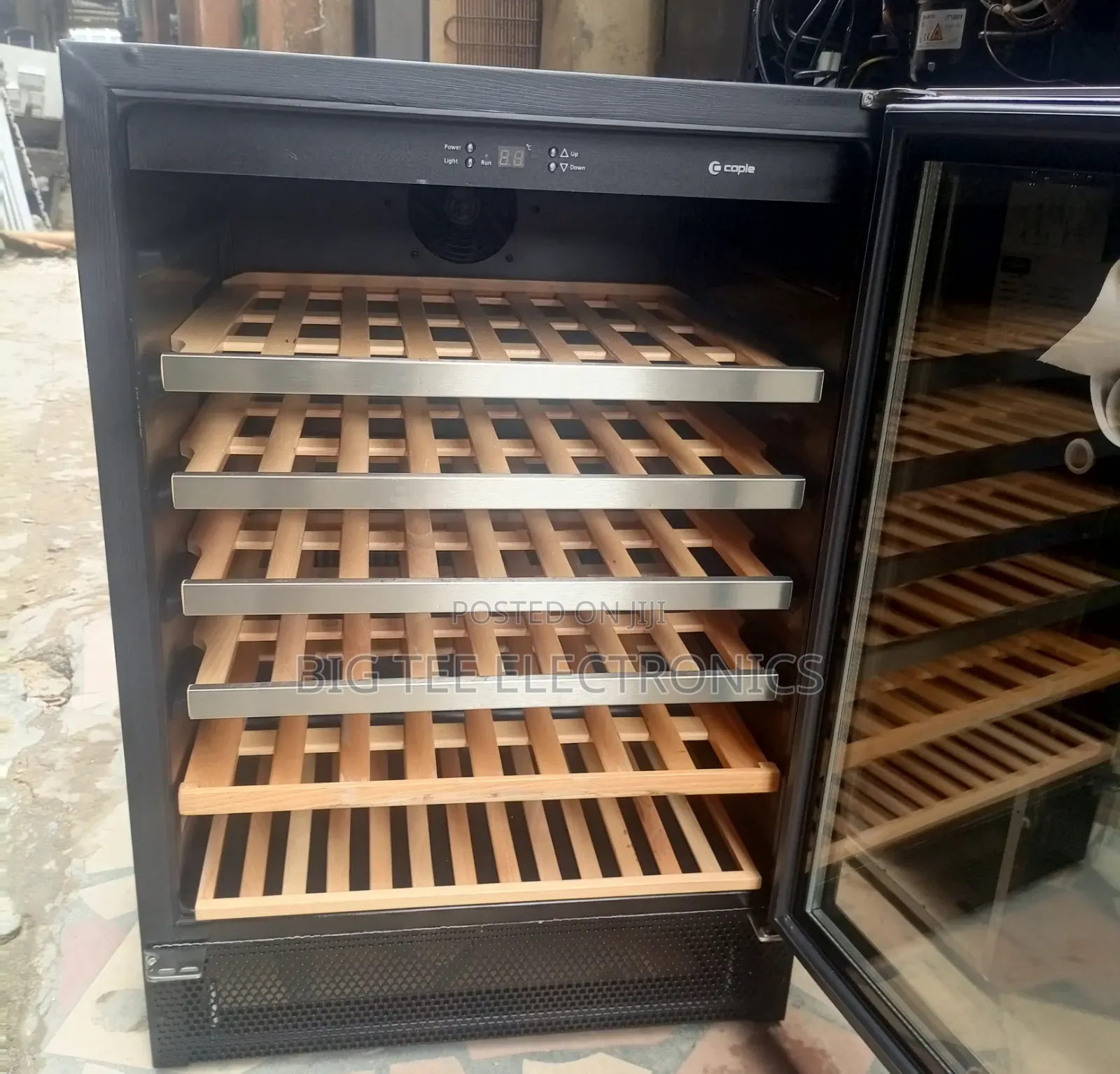 Caple 60cm Wooden Wine Chiller