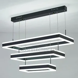 Black Chandelier Drop Light