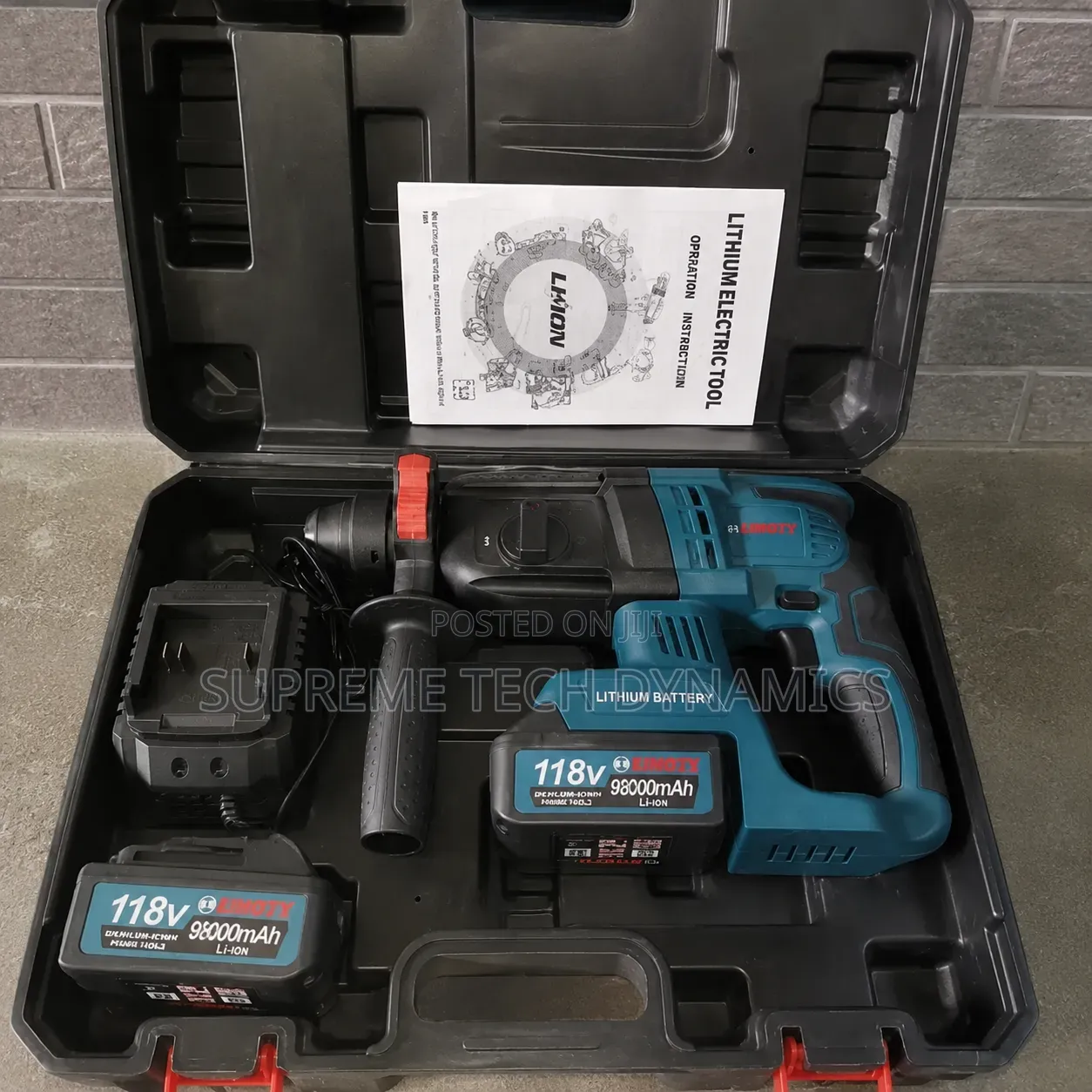 Cordless SDS-Plus Rotary Hammer Drill Kit