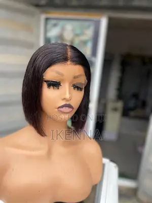 10” Human Hair Wig With a 5x5 Closure