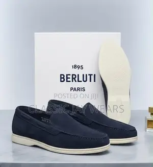 Flat Berluti Loafers Available