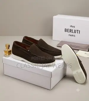 Flat Berluti Loafers Available