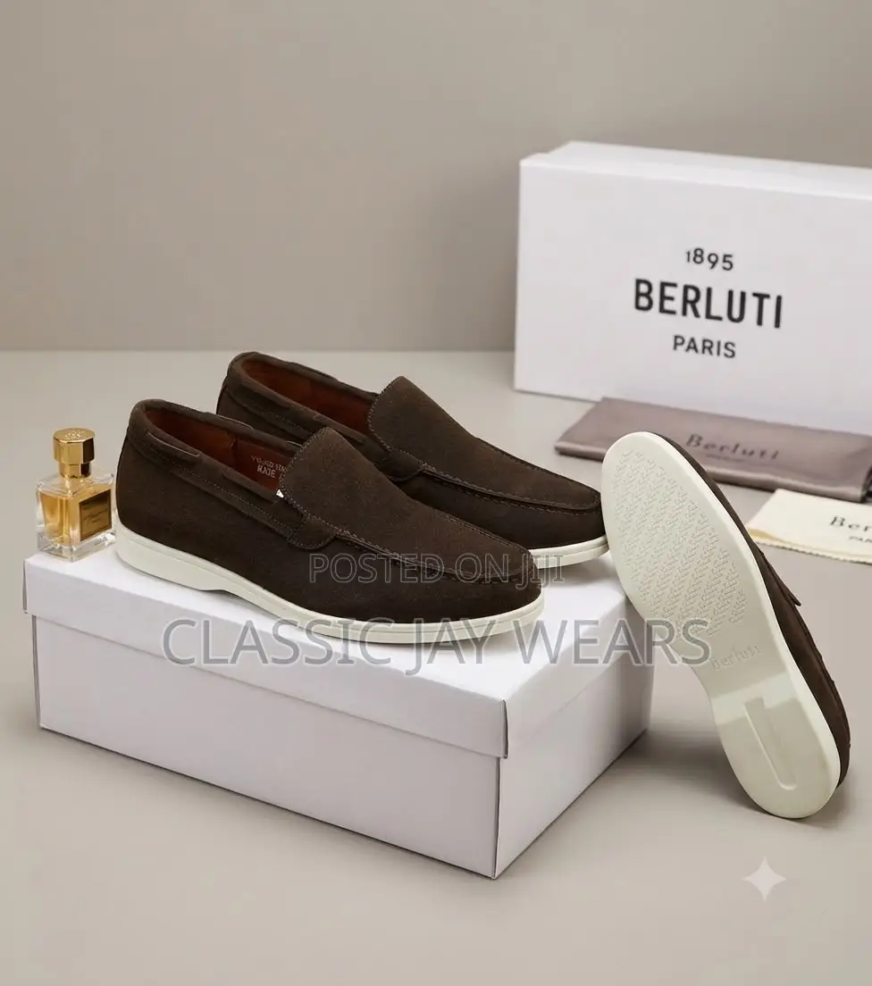 Flat Berluti Loafers Available