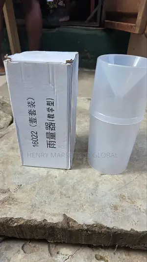 Manual Rain Gauge Measuring Cylinder Set