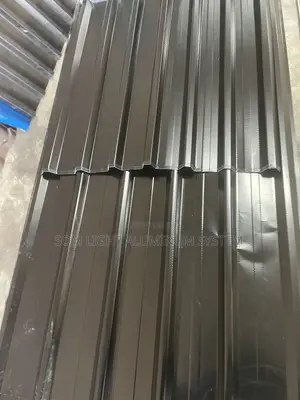 Premium Aluminum Roofing Sheet 0.50 Black Normal