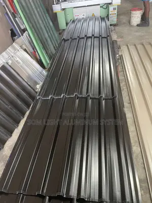 Premium Aluminum Roofing Sheet 0.50 Black Normal