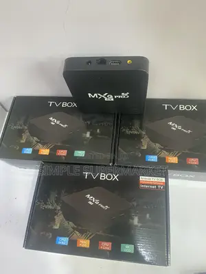 MXQ TV Box 5g Compatible With Netflix and Amazon Prime Video